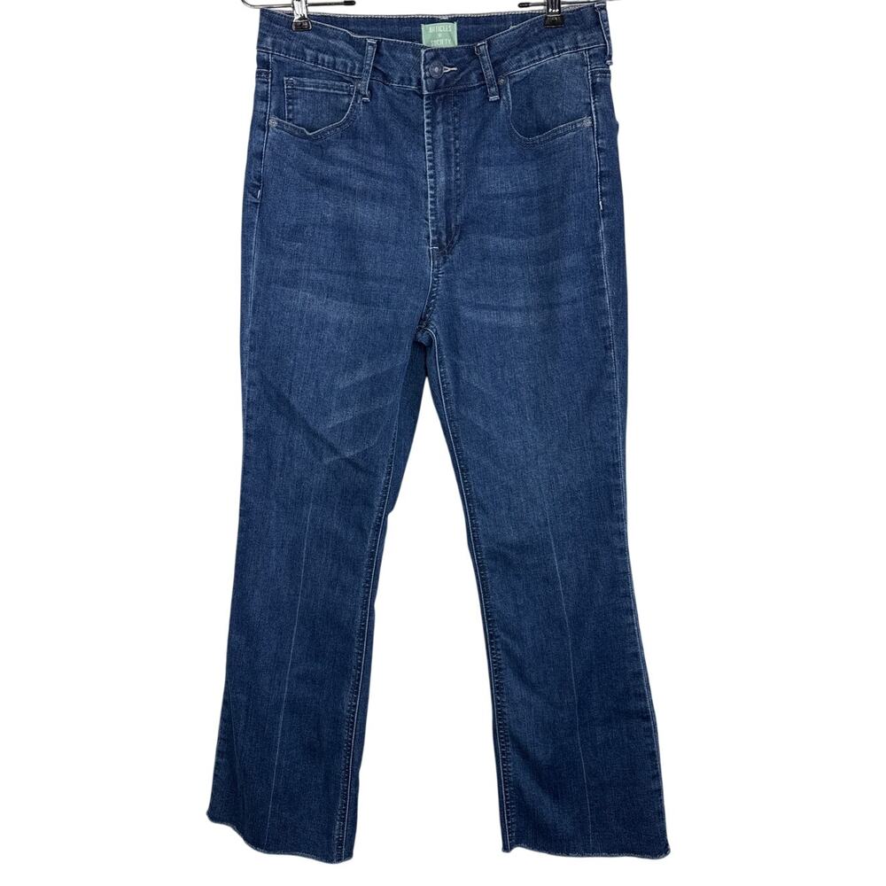 Articles of Society Linden High Rise Cropped Flare Jeans, Size 6/28